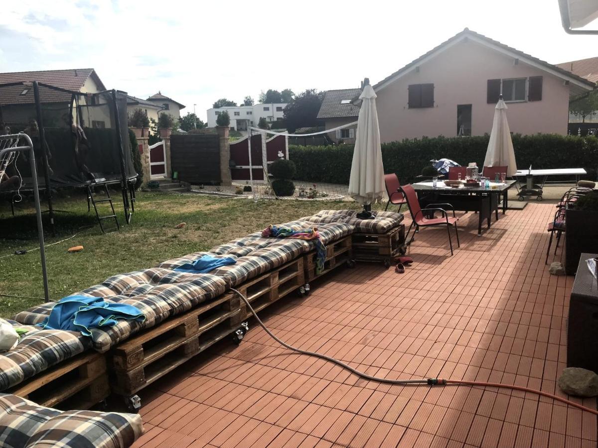 Ravissant Studio Neuf, Entierement Equipe, Fonctionnel De 40 M2 Avec Entree Independante Dans La Campagne Campagnes Massonnens Zewnętrze zdjęcie
